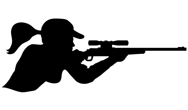 600x350 Free Huntress Silhouette Vector Art Pictures Silhouette Vector