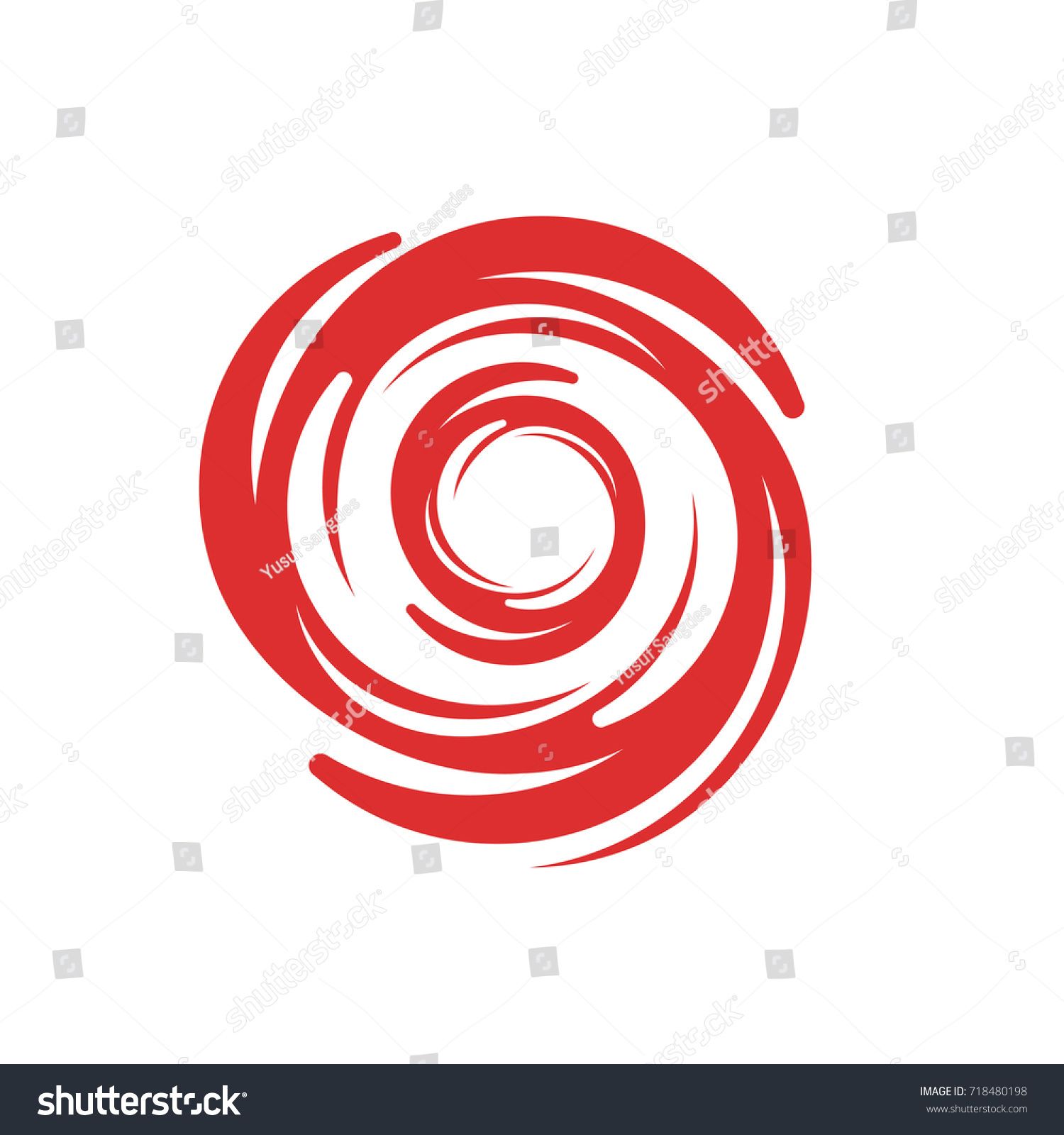 1500x1600 Hurricane Symbol Abstract Icon Vector Abstract Symbol