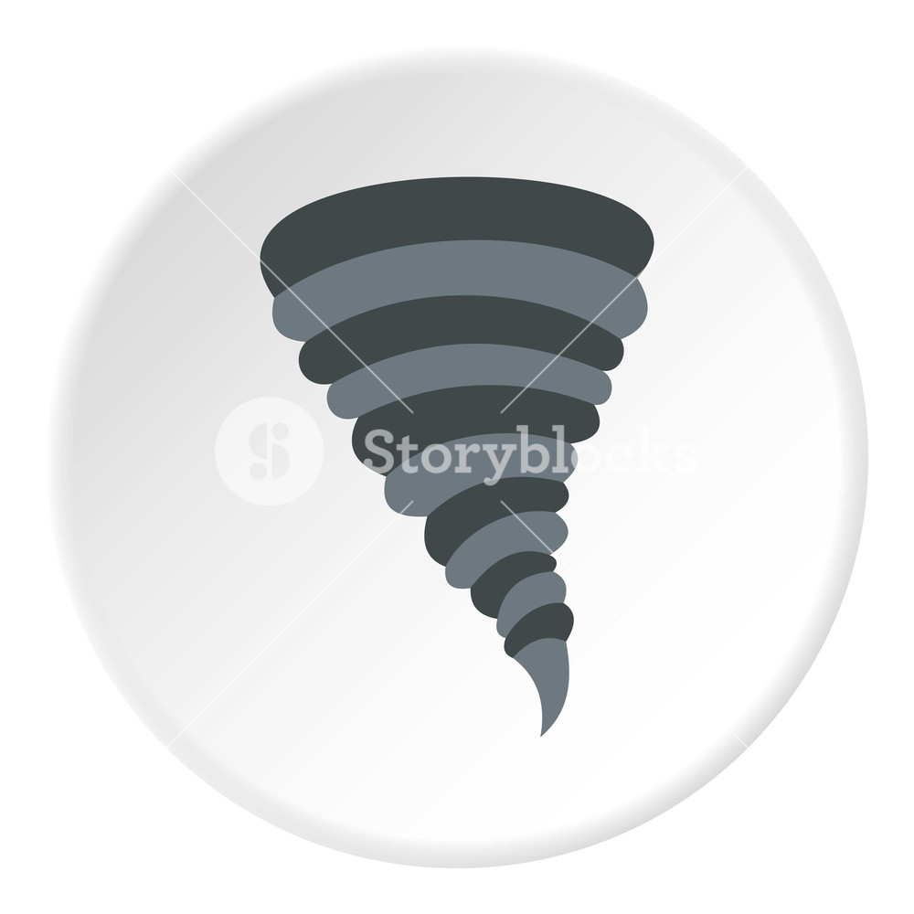 1000x1000 Hurricane Icon Flat Illustration Of Hurricane Vector Icon For Web