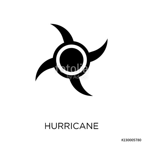 500x500 Hurricane Icon Hurricane Symbol Design From Weather Collection