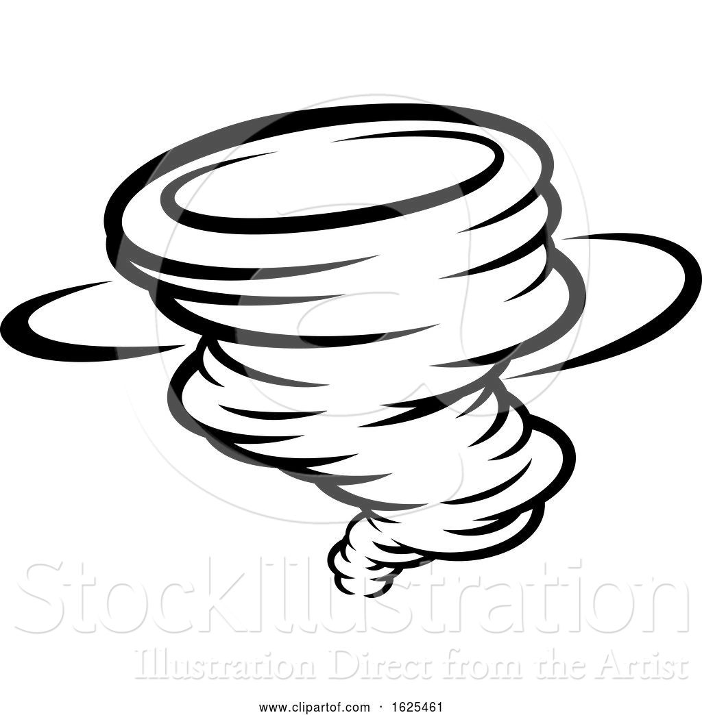 1024x1044 Vector Illustration Of Tornado Twister Cyclone Or Hurricane Icon