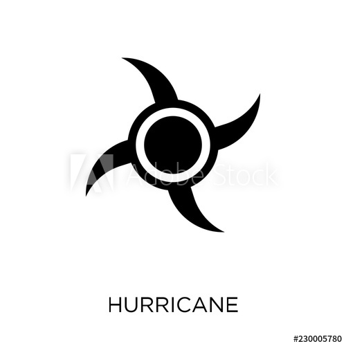 500x500 Hurricane Icon Hurricane Symbol Design From Weather Collection