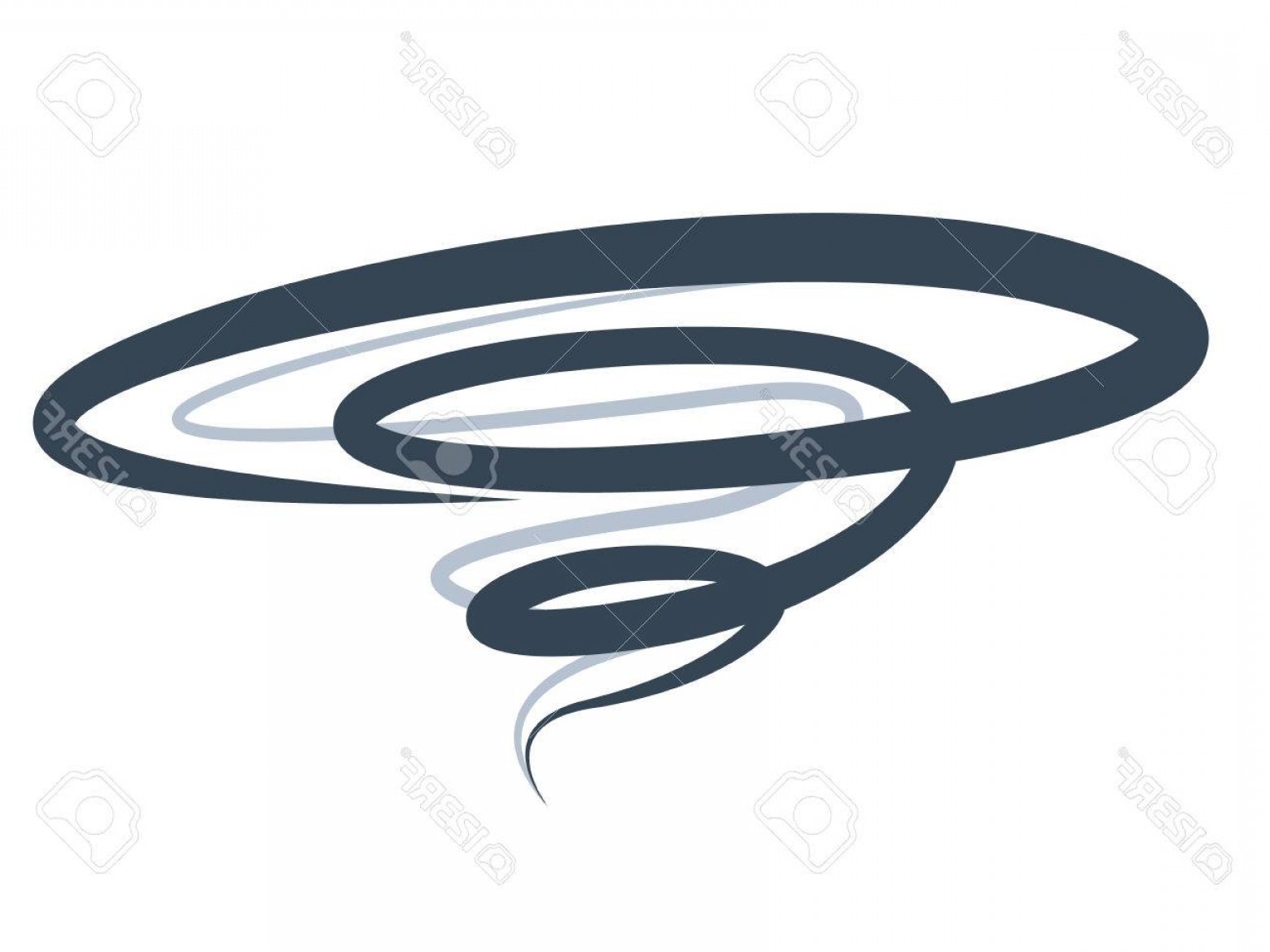 1560x1170 Photostock Vector Tornado Spiral Vector Symbol Icon Of Hurricane