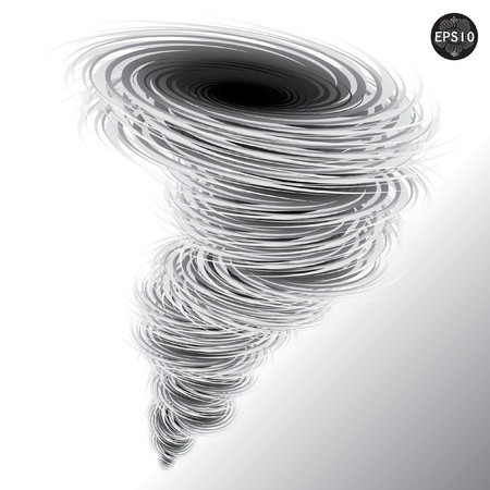 450x450 Illustration Of Tornado, Hurricane, Vector Royalty Free Vector