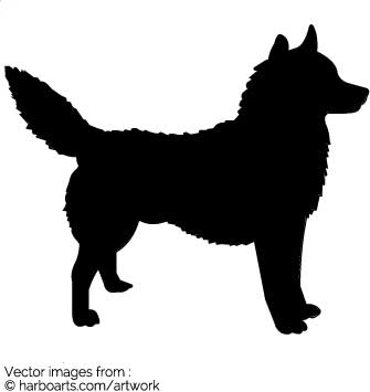Download Husky Dog Vector at Vectorified.com | Collection of Husky ...