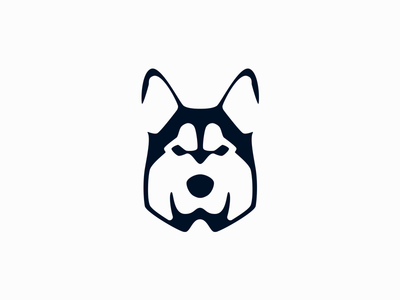 400x300 Husky Logo Png Vector, Clipart