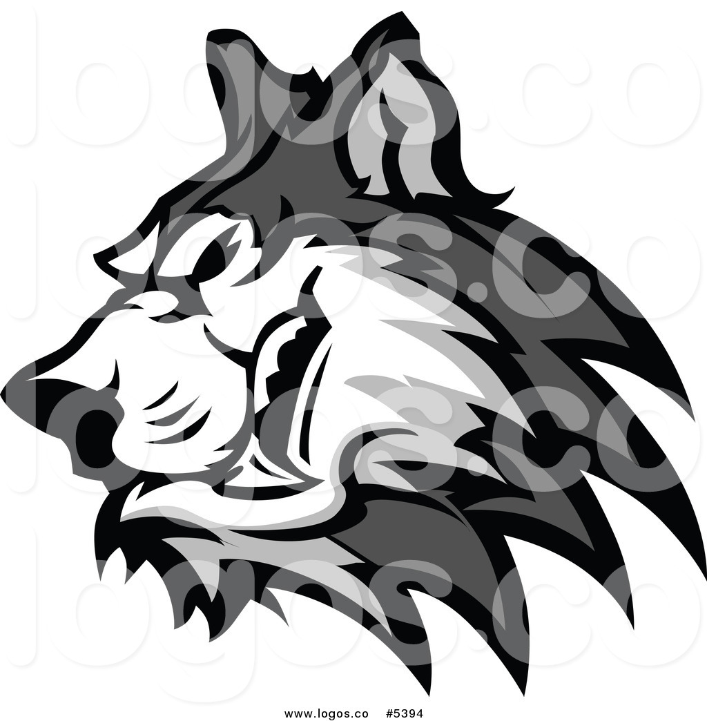 1024x1044 Royalty Free Vector Of A Logo Of A Tough Husky Dog