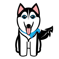 240x240 Husky Vector