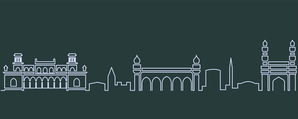 600x240 Hyderabad Skyline Photos, Royalty Free Images, Graphics, Vectors