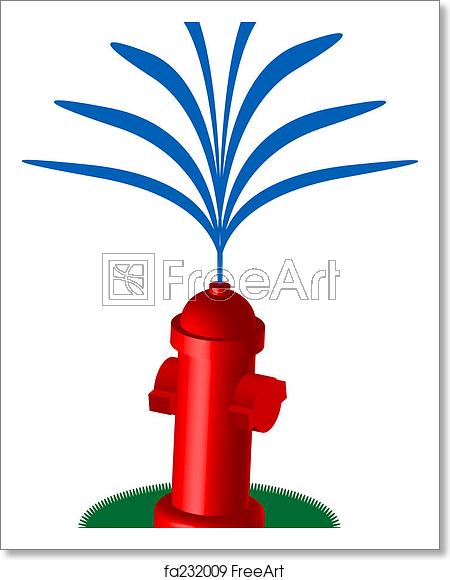 450x580 Free Art Print Of Fire Hydrant Cartoonish Fire Hydrant Vector