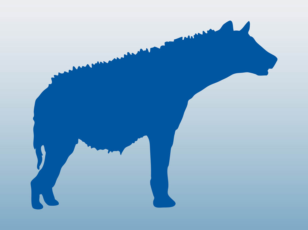 1024x765 Hyena Vector Art Graphics