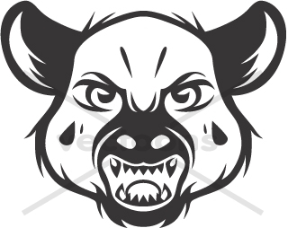 320x254 Serious Spotted Hyena