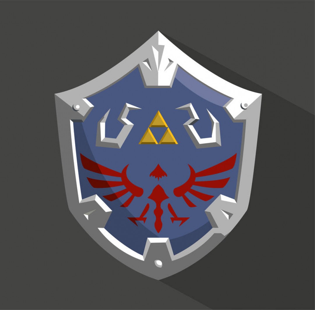 Hylian Shield Vector at Vectorified.com | Collection of Hylian Shield ...