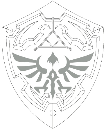 Hylian Shield Vector at Vectorified.com | Collection of Hylian Shield ...