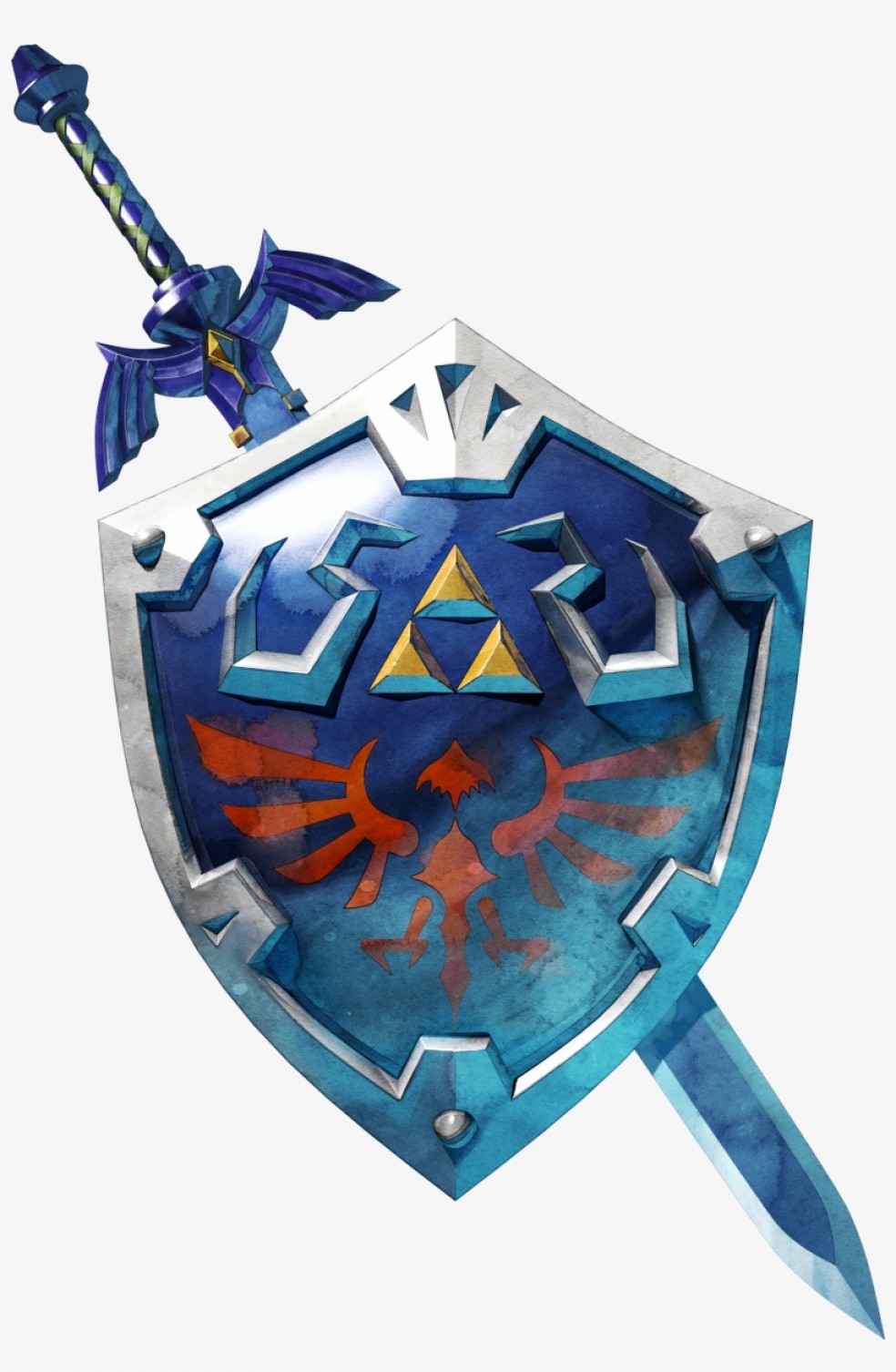 984x1506 Uwqoriyidownload Png Master Sword And Hylian Shield Breath Soidergi