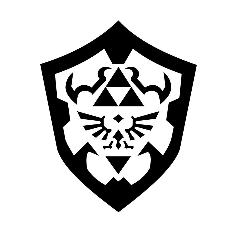 Hylian Shield Vector At Vectorified Com Collection Of Hylian Images, Photos, Reviews