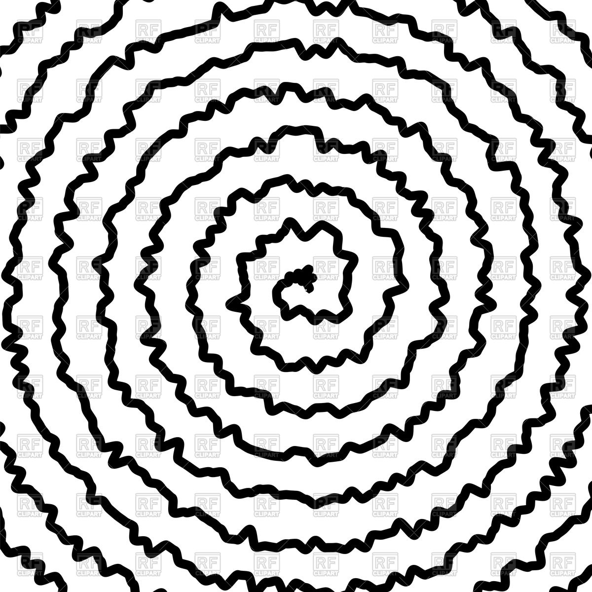 1200x1200 Hypnotic Spiral Background Vector Image Of Backgrounds, Textures
