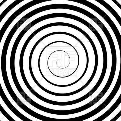 400x400 Black Spiral Hypnotic Background Vector Image Of Backgrounds