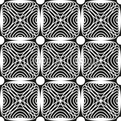 400x400 Hypnotic Squares Vector Pattern
