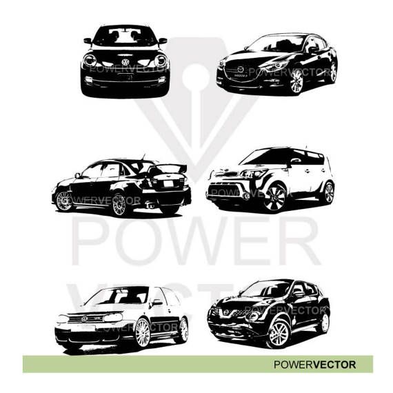 Cars Vector Impreza, Juke, Beetle, Golf, Soul Cars Clip 570x570 Cars Vector Impreza, Juke, Beetle, Golf, Soul Cars Clip