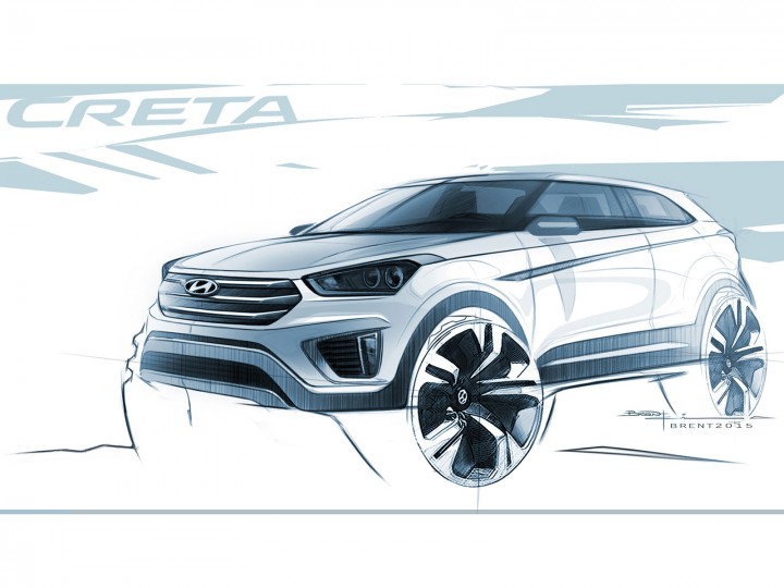 720x540 Hyundai Creta Preview Design Sketches