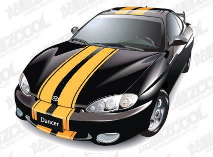 425x313 Hyundai Tiburon Car Vector Material Over Millions Vectors, Stock