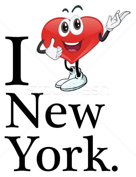 462x600 I Love New York Vector Illustration Matthew Cole
