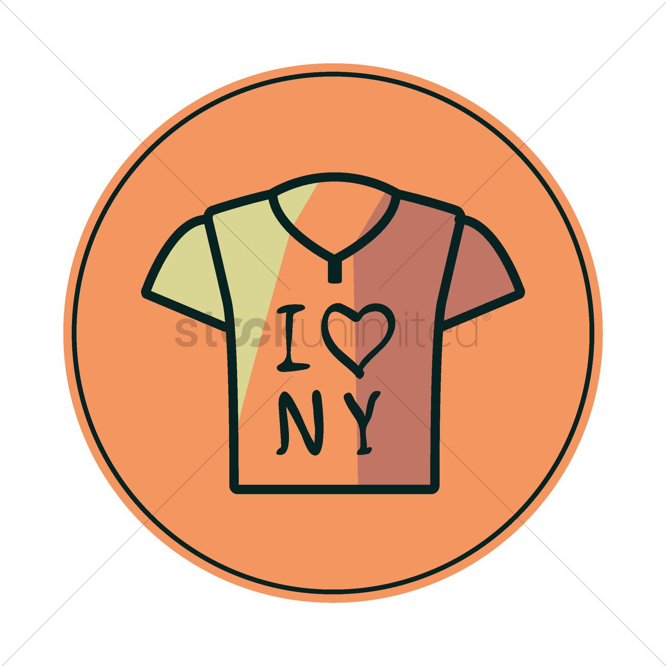1300x1300 I Love New York Vector Image