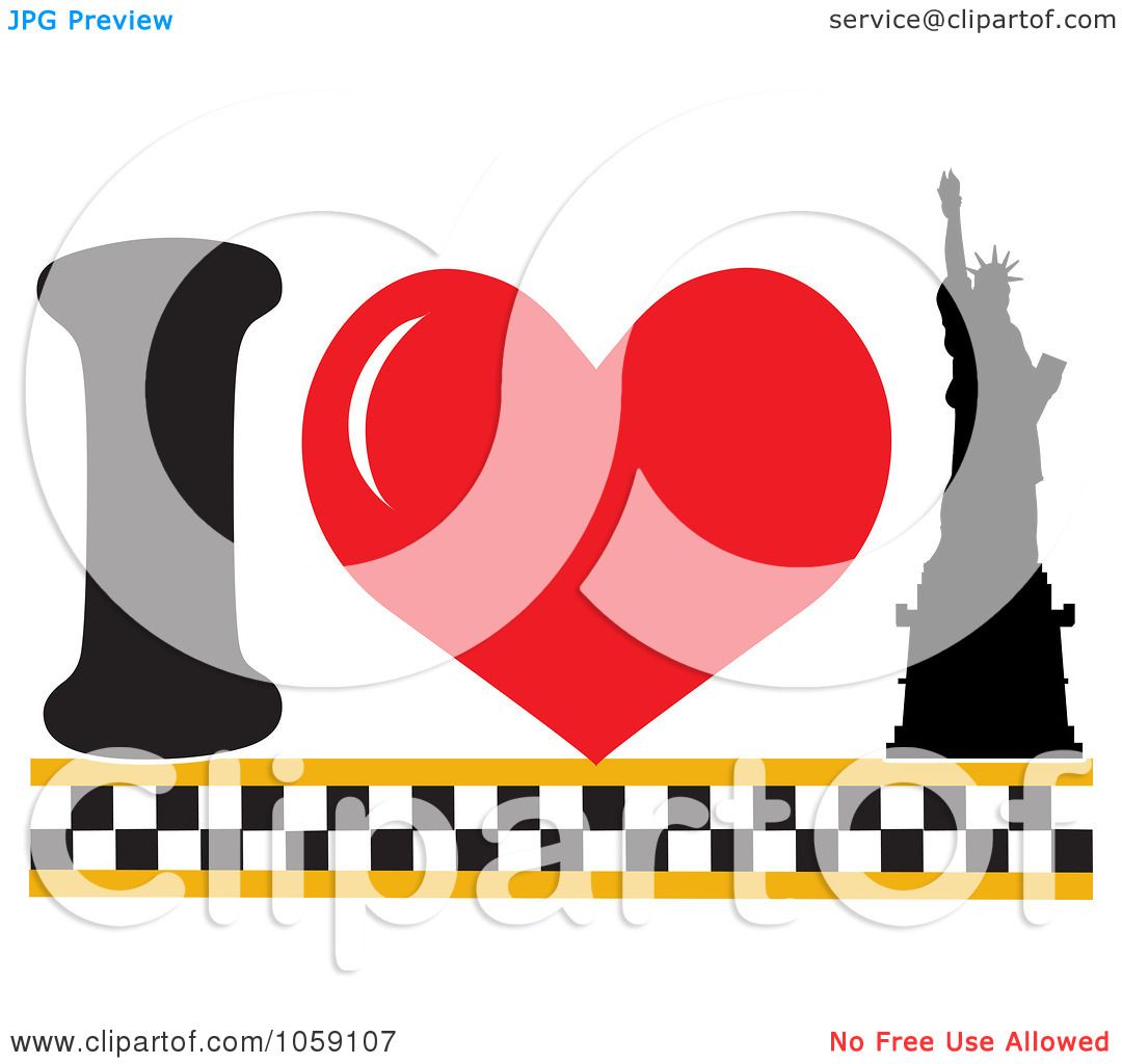 1080x1024 Royalty Free Vector Clip Art Illustration Of A Heart And Statue