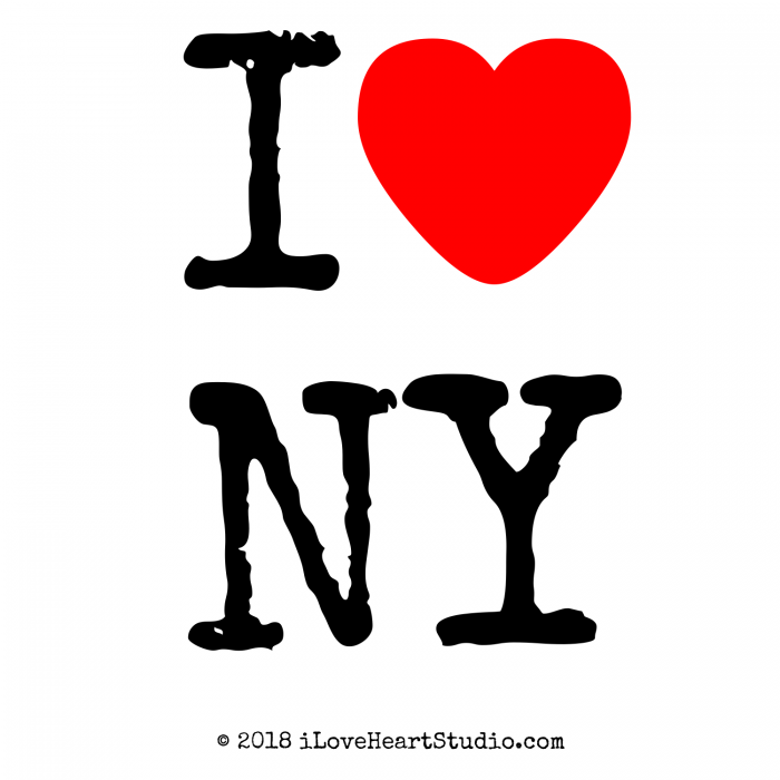 700x700 I Love Ny Png Vector, Clipart