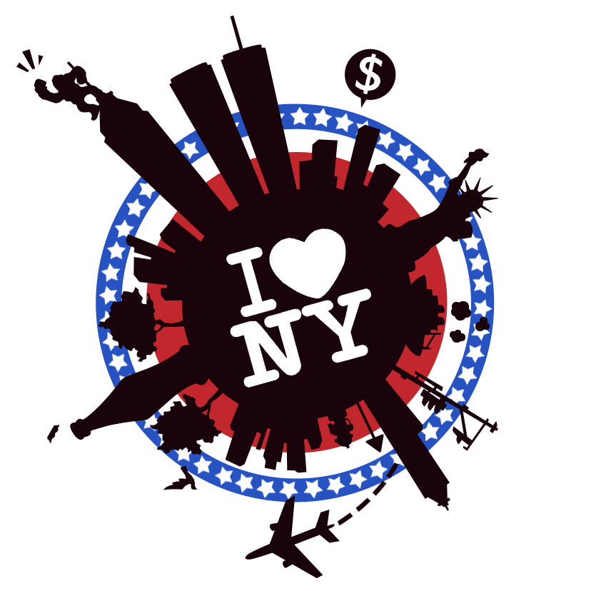 828x828 New York City Clip Freeuse Download Big Apple Png Files, Free Clip