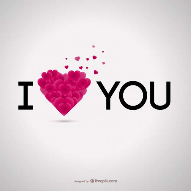 I Love You Vector Free Download 626x626 I Love You Vector Free Download