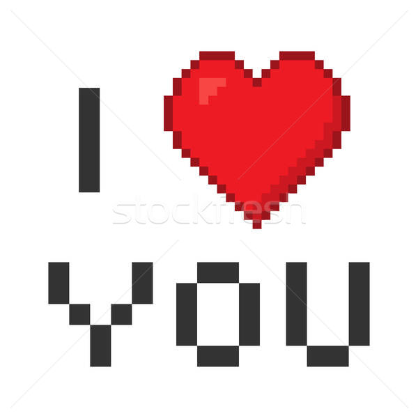 Pixel I Love You Heart Pixel Pixel Bit With Words I Love You 600x600 Pixel I Love You Heart Pixel Pixel Bit With Words I Love You
