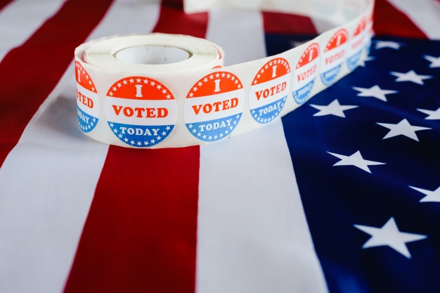 626x417 I Voted Sticker Vectors, Photos And Free Download