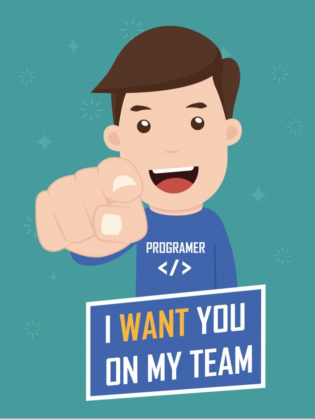 Character Saying I Want You On My Team Vector Premium Download 626x834 Character Saying I Want You On My Team Vector Premium Download