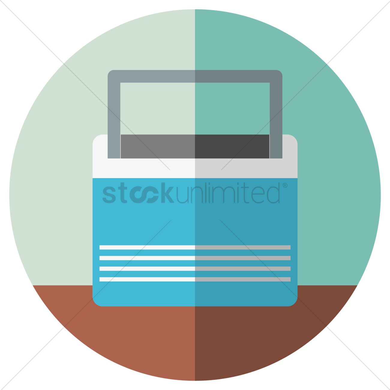 Free Ice Cooler Vector Image 1300x1300 Free Ice Cooler Vector Image