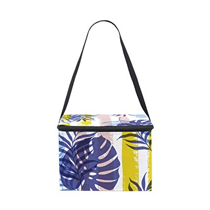 Large Insulated Lunch Bag, Vector Botanical Cooler 425x425 Large Insulated Lunch Bag, Vector Botanical Cooler