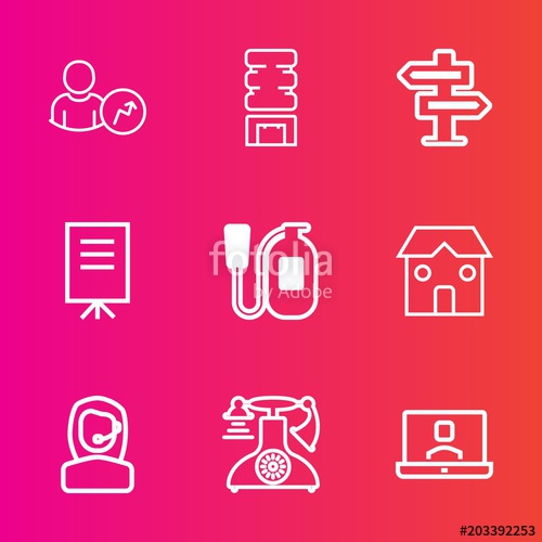 Premium Set With Outline Vector Icons Such As Ice, Cooler, Video 500x500 Premium Set With Outline Vector Icons Such As Ice, Cooler, Video