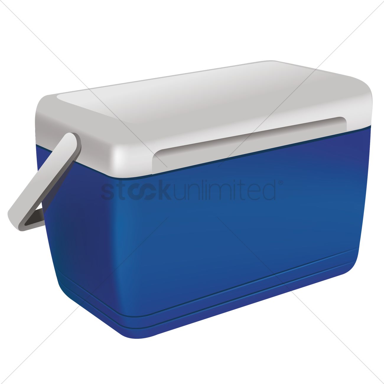 Free Ice Box Vector Image 1300x1300 Free Ice Box Vector Image
