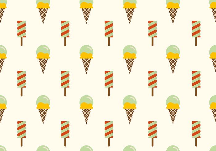 700x490 Ice Cream Vector Background