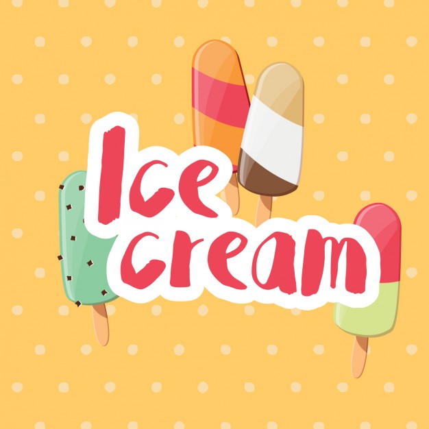626x626 Coloured Ice Cream Background Vector Free Download
