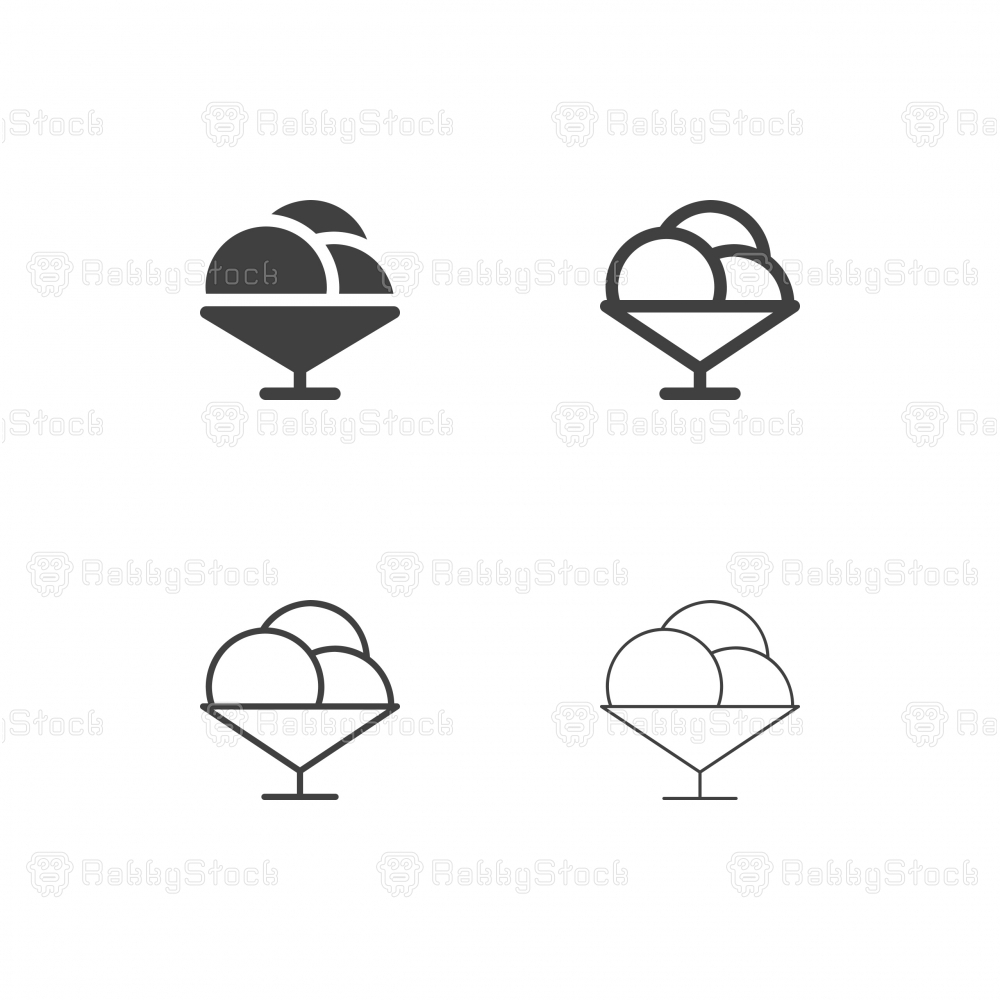 1000x1000 Ice Cream Bowl Icons