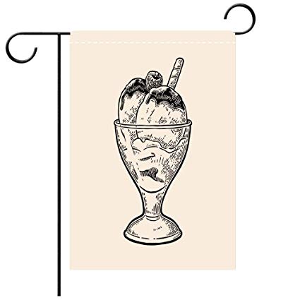 425x425 Beicici Custom Personalized Garden Flag Outdoor Flag