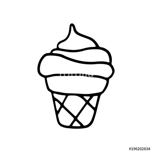 500x500 Ice Cream Drawing
