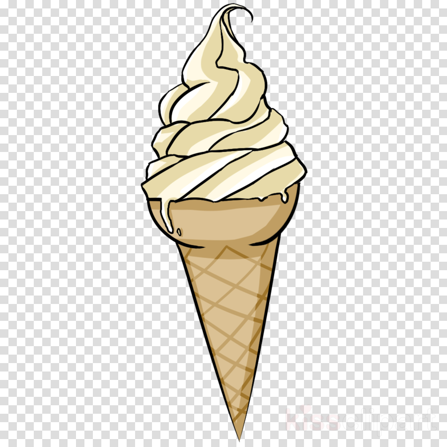 900x900 Ice Cream Cone Background Clipart