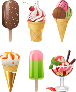 303x368 Ice Cream Free Vector Download