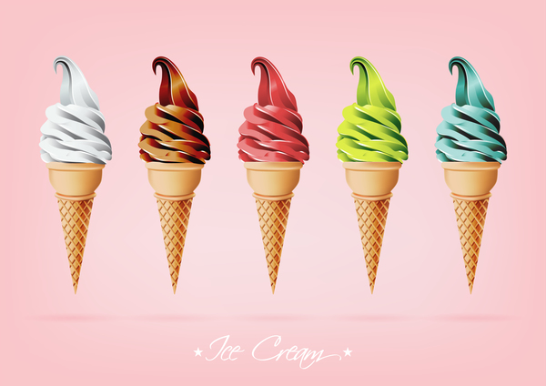 600x424 Ice Cream Cone Illustration Vector Free Download