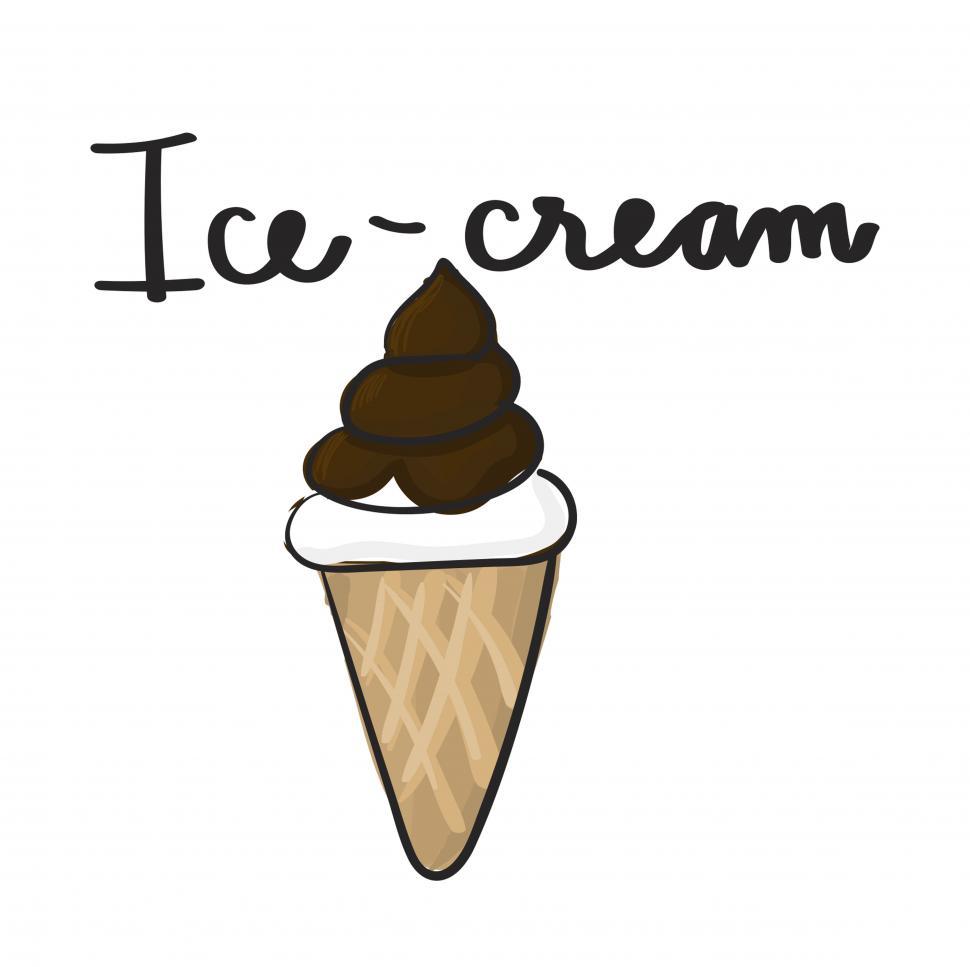 970x967 Get Free Stock Photos Of Ice Cream Cone Vector Icon Online