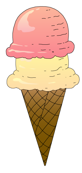 345x724 Ice Cream Cone Ice Clip Art Images Image