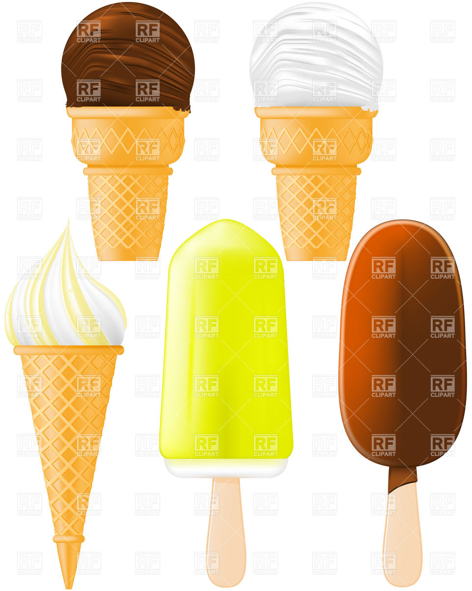 960x1200 Ice Cream And Popsicle On A Stick Vector Image Of Food